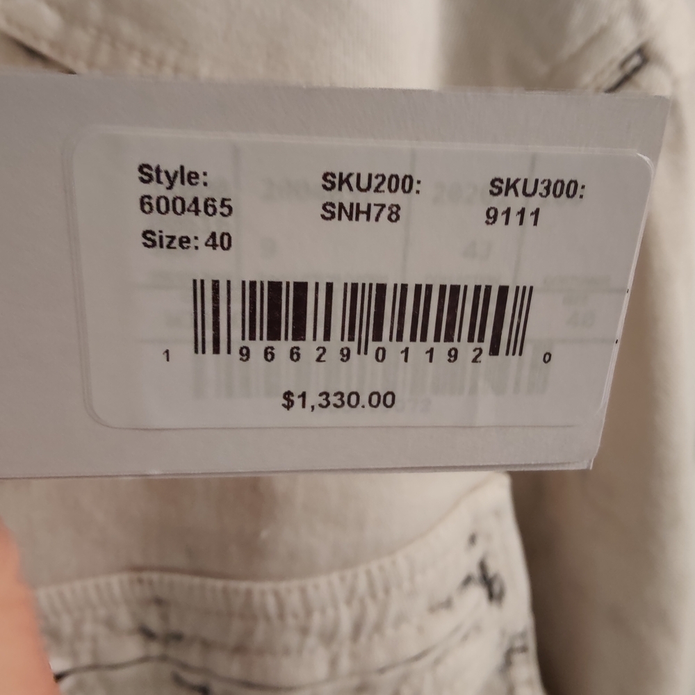 STELLA McCartney Acid Wash Zip Denim Utility Jumpsuit $1330 Size 40 US Med - Picture 15 of 16